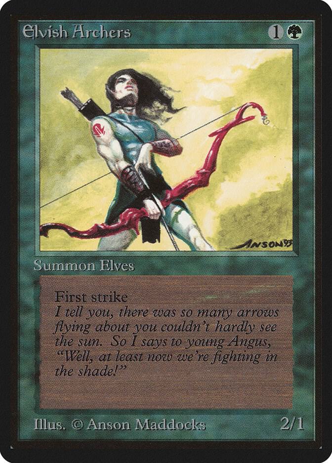 Elvish Archers 192/302 (Beta Edition)  | Good Games Modbury