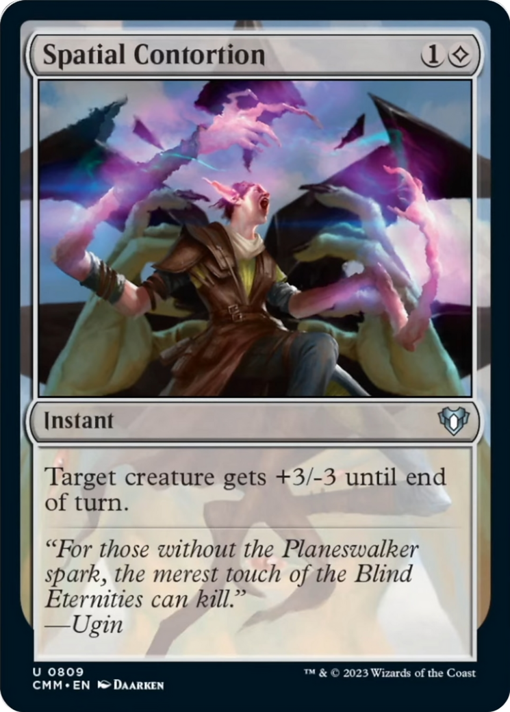 Spatial Contortion [Commander Masters] | Good Games Modbury