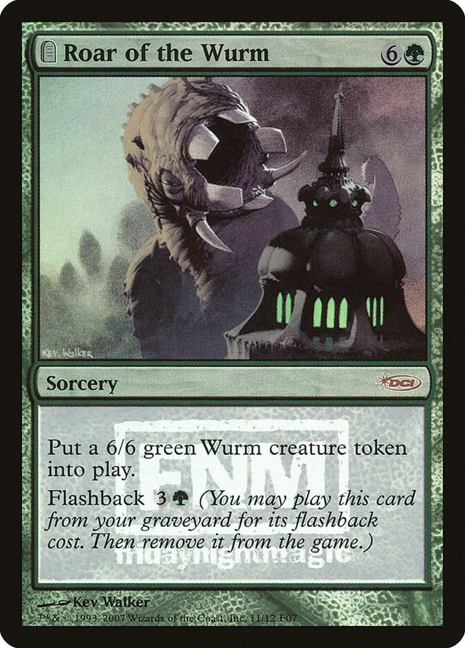 Roar of the Wurm 11/12 (FNM Promos)  - Foil | Good Games Modbury