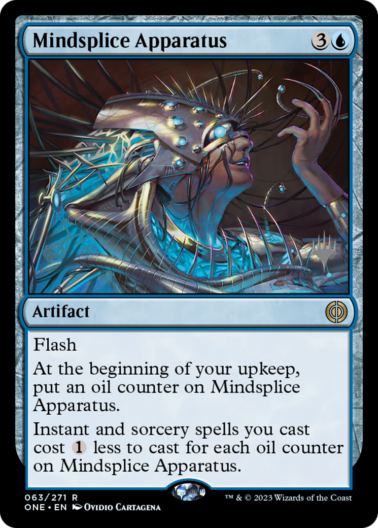 Mindsplice Apparatus (Promo Pack) [Phyrexia: All Will Be One Promos] | Good Games Modbury