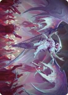 Atraxa Grand Unifier Art Card 45 81 45 (Art Series: Phyrexia: All Will Be One)  | Good Games Modbury