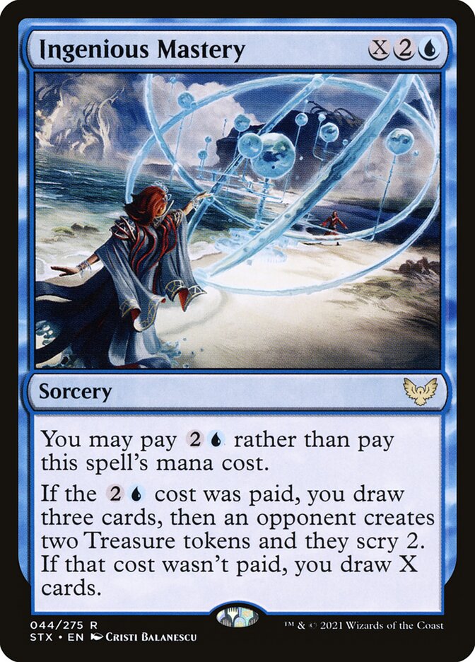 Ingenious Mastery 44 (Strixhaven: School of Mages)  - Foil | Good Games Modbury