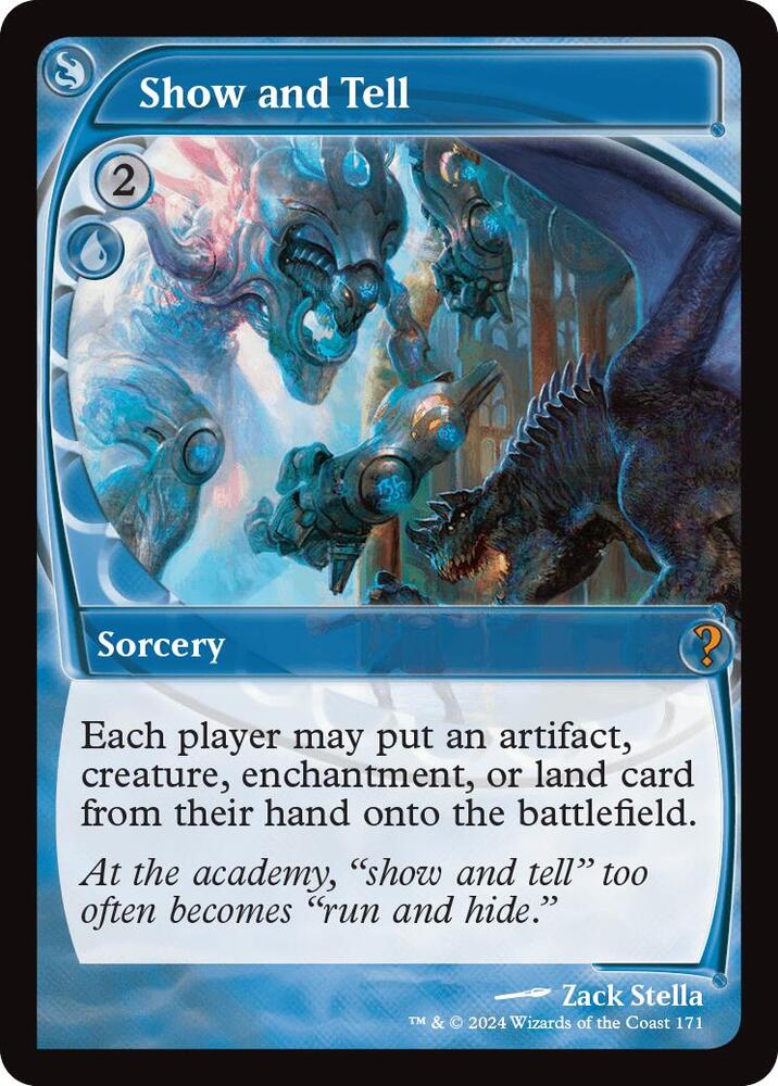 Show and Tell 171/390 (Mystery Booster 2)  - Future Sight | Good Games Modbury
