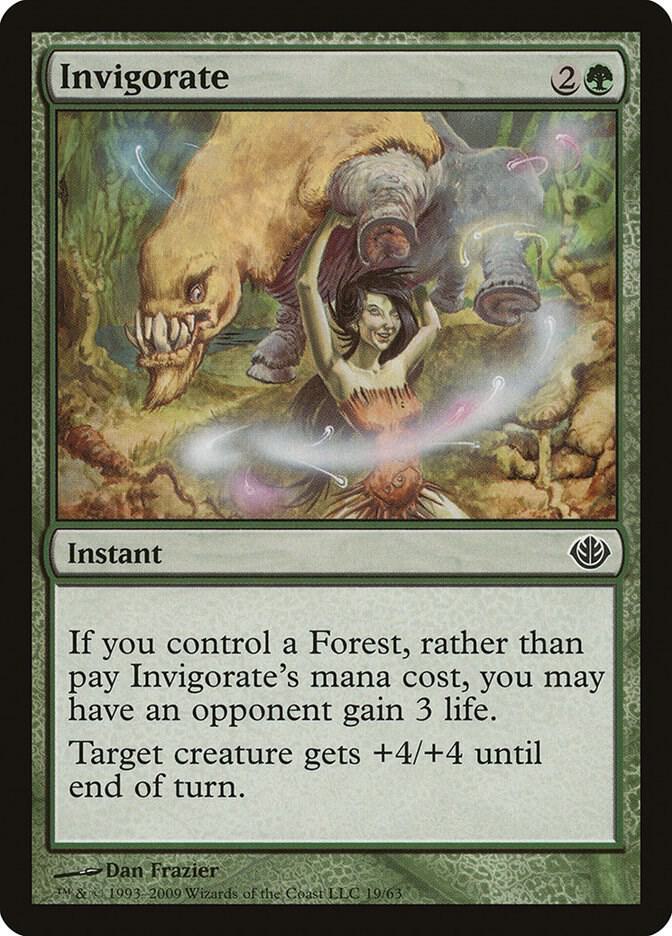 Invigorate 19/63 (Duel Decks: Garruk vs. Liliana)  | Good Games Modbury