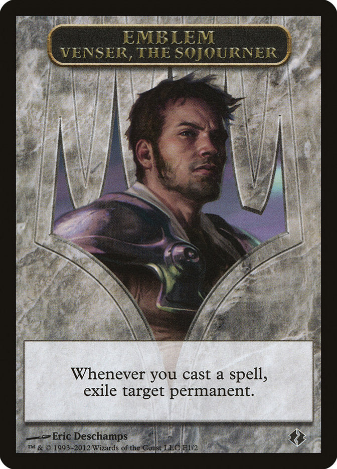 Venser, the Sojourner Emblem E1 (Duel Decks: Venser vs. Koth)  | Good Games Modbury