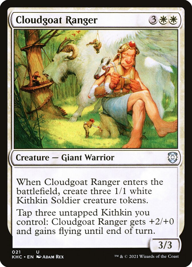 Cloudgoat Ranger 21/1 (Commander: Kaldheim)  | Good Games Modbury