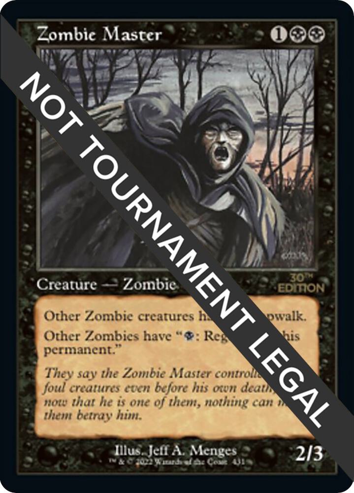 Zombie Master Retro Frame 431/594 (30th Anniversary Edition)  | Good Games Modbury