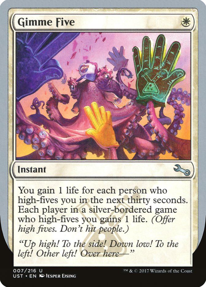 Gimme Five 7/216 (Unstable)  | Good Games Modbury