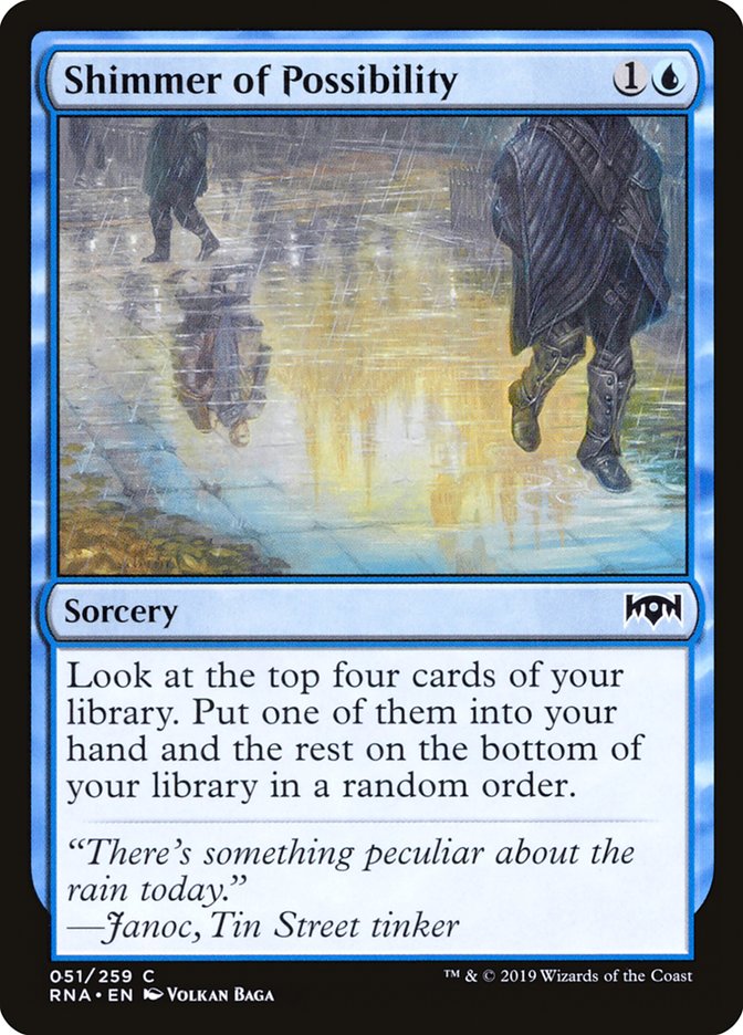 Shimmer of Possibility 51/259 (Ravnica Allegiance)  | Good Games Modbury