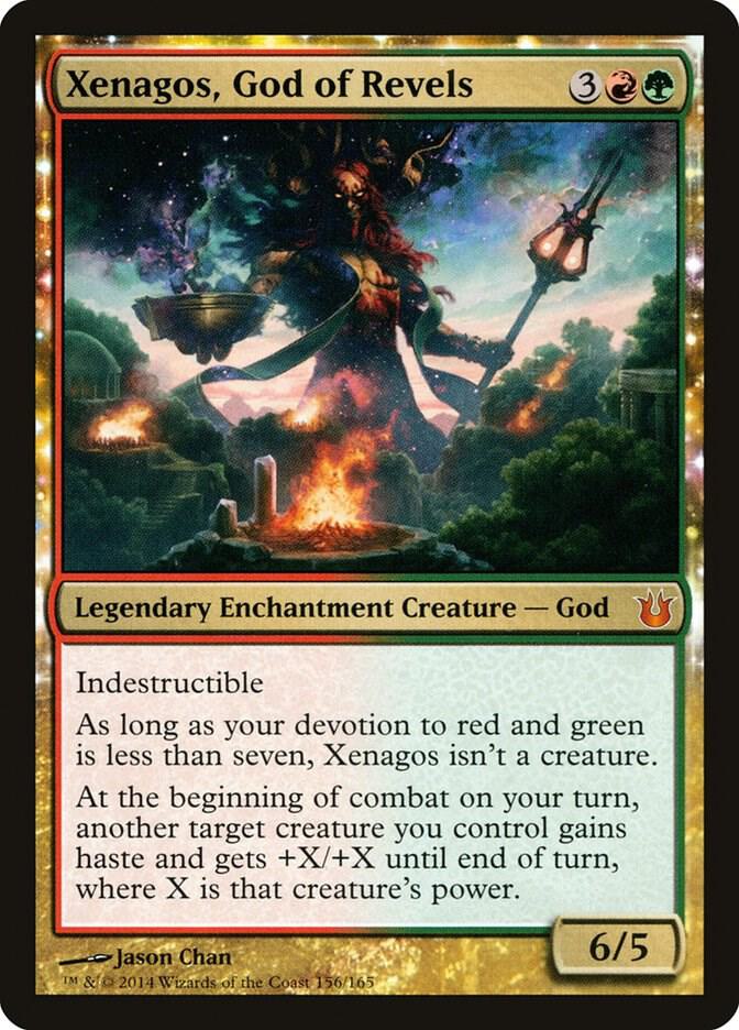 Xenagos God of Revels 156 (Born of the Gods)  - Foil | Good Games Modbury
