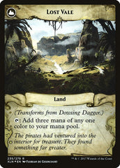 Dowsing Dagger // Lost Vale [Ixalan Prerelease Promos] | Good Games Modbury