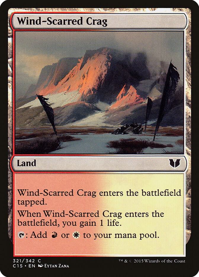 Wind Scarred Crag 321/342 (Commander 2015)  | Good Games Modbury