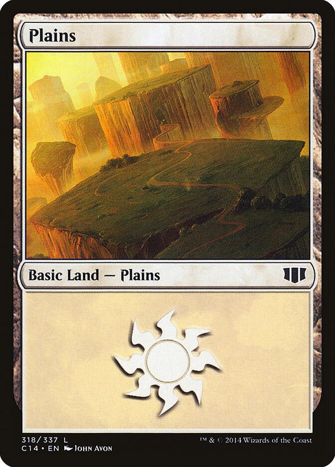Plains 318 318/337 (Commander 2014)  | Good Games Modbury