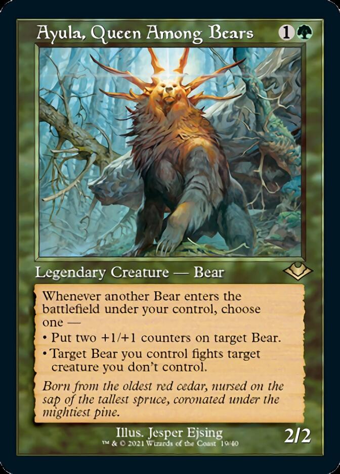 Ayula, Queen Among Bears (Retro) [Modern Horizons 2] | Good Games Modbury