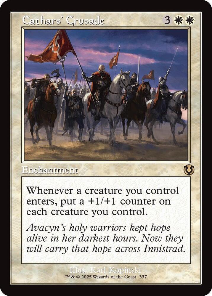Cathars' Crusade 337 (Innistrad Remastered)  - Retro | Good Games Modbury