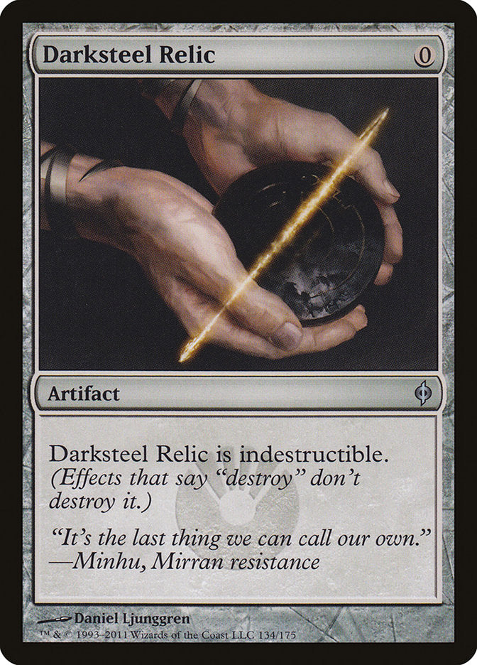 Darksteel Relic [New Phyrexia] | Good Games Modbury