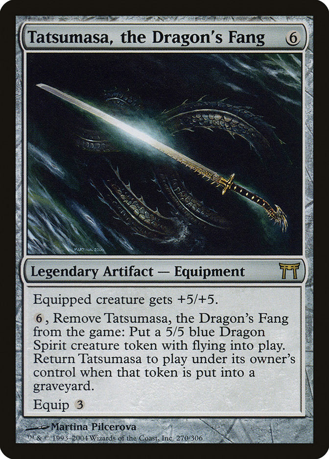 Tatsumasa, the Dragon's Fang [Champions of Kamigawa] | Good Games Modbury