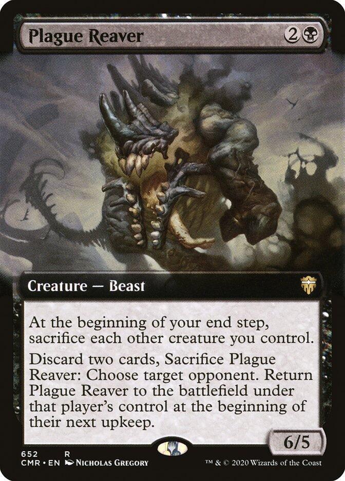 Plague Reaver 652/361 (Commander Legends)  - Extended Art | Good Games Modbury
