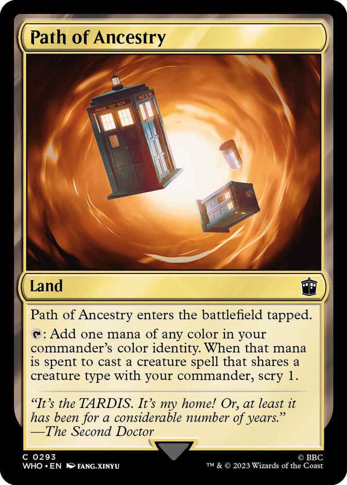 Path of Ancestry 293/331 (Universes Beyond: Doctor Who)  | Good Games Modbury