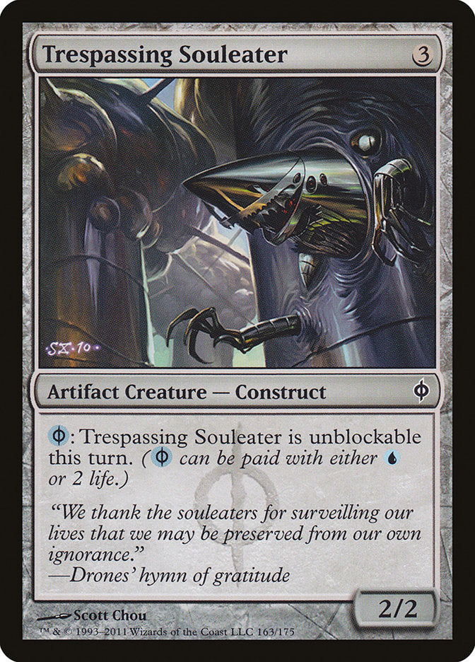 Trespassing Souleater 163/175 (New Phyrexia)  - Foil | Good Games Modbury