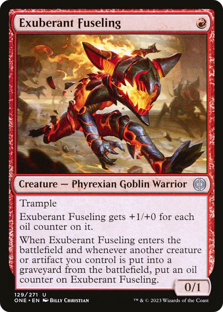 Exuberant Fuseling [Phyrexia: All Will Be One] | Good Games Modbury