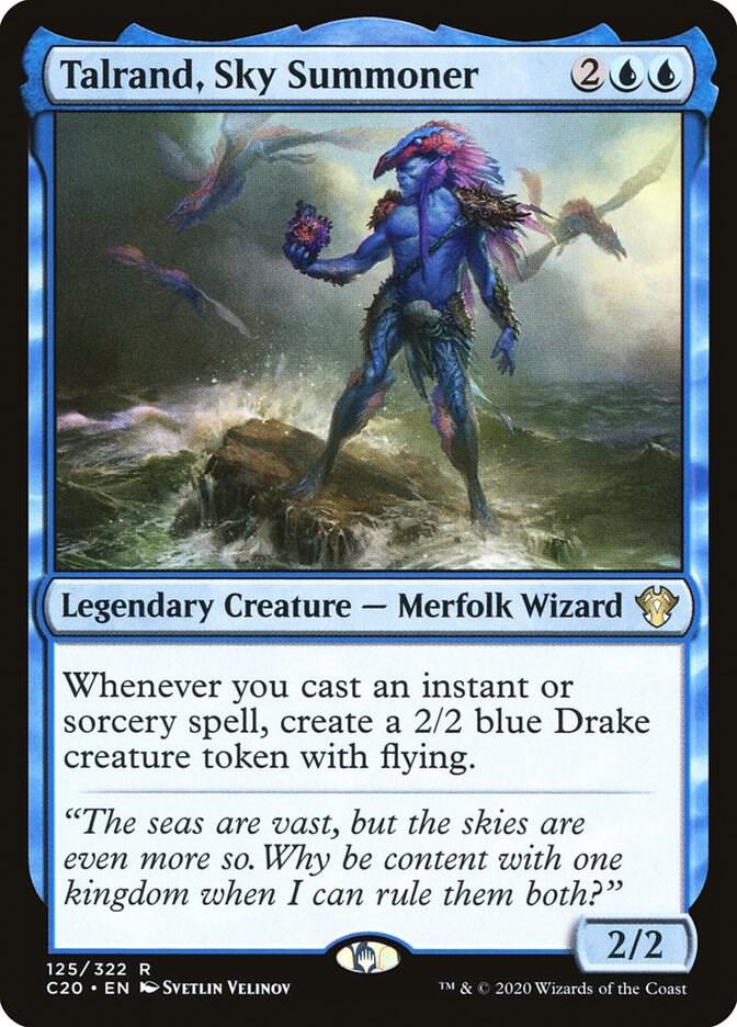 Talrand, Sky Summoner 125/322 (Commander 2020)  | Good Games Modbury