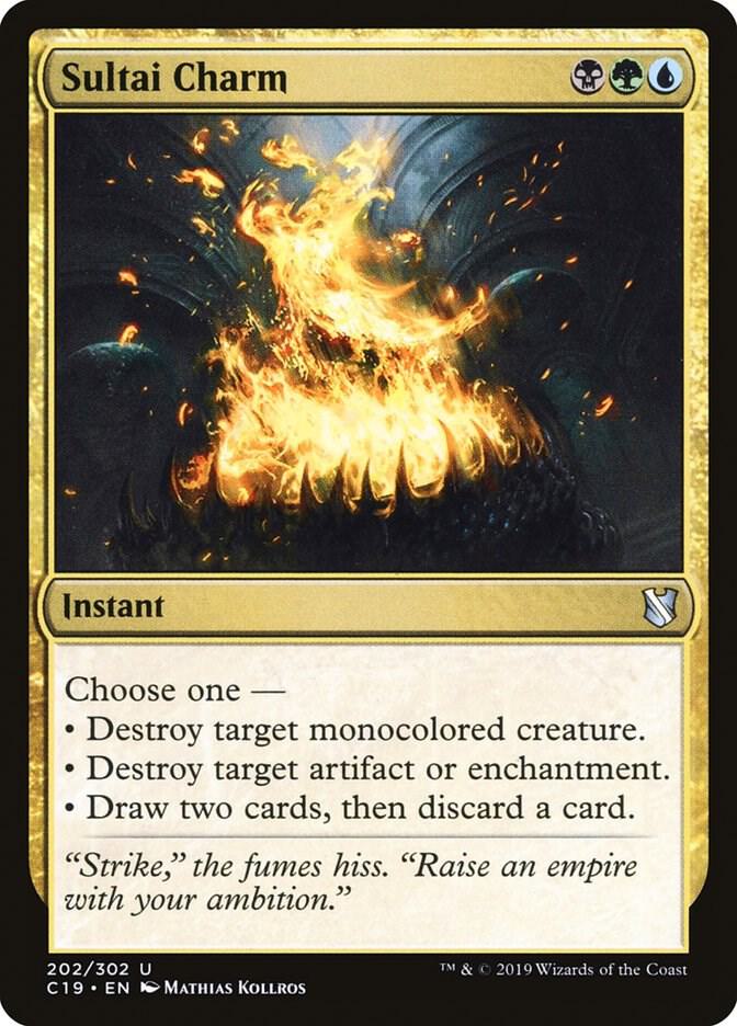 Sultai Charm 202/302 (Commander 2019)  | Good Games Modbury
