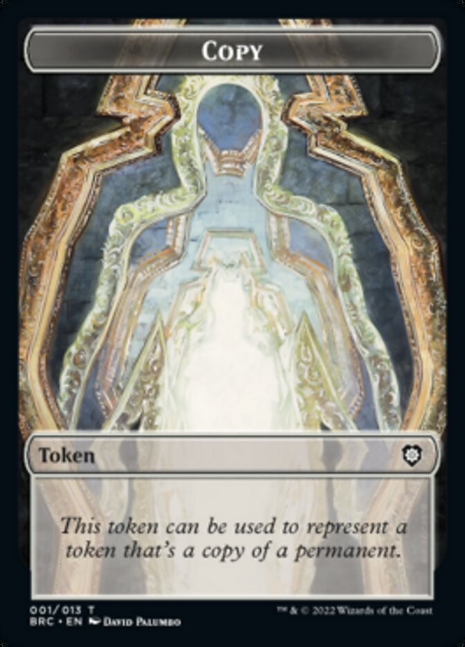 Copy // Thopter (006) Double-Sided Token [The Brothers' War Commander Tokens] | Good Games Modbury