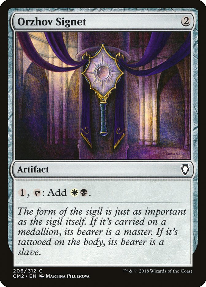 Orzhov Signet [Commander Anthology Volume II] | Good Games Modbury