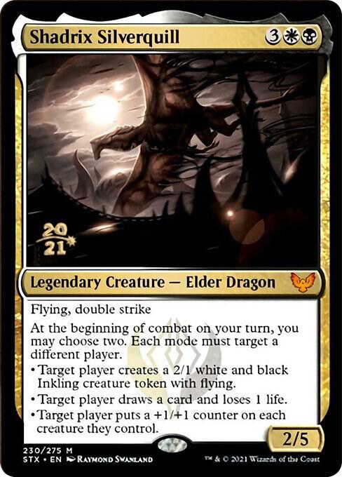 Shadrix Silverquill 230s/180 (Prerelease Cards)  - Foil | Good Games Modbury
