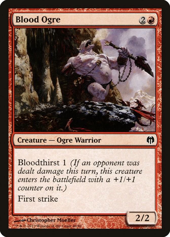 Blood Ogre 49/81 (Duel Decks: Heroes vs. Monsters)  | Good Games Modbury