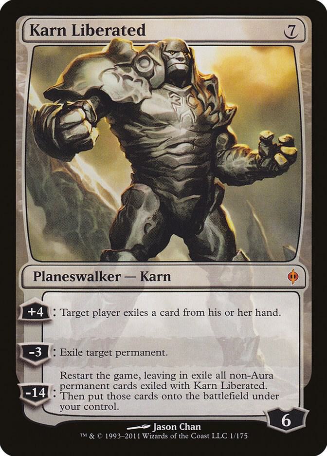 Karn Liberated 1/175 (New Phyrexia)  | Good Games Modbury