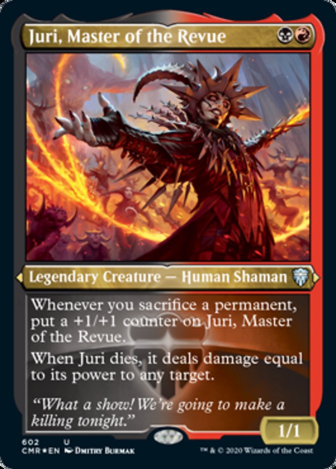 Juri, Master of the Revue (Etched) [Commander Legends] | Good Games Modbury