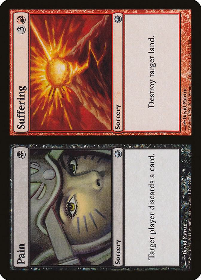 Pain // Suffering 72/80 (Duel Decks: Ajani vs. Nicol Bolas)  | Good Games Modbury