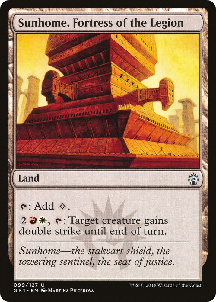 Sunhome Fortress of the Legion 99/127 (Guilds of Ravnica: Guild Kits)  | Good Games Modbury