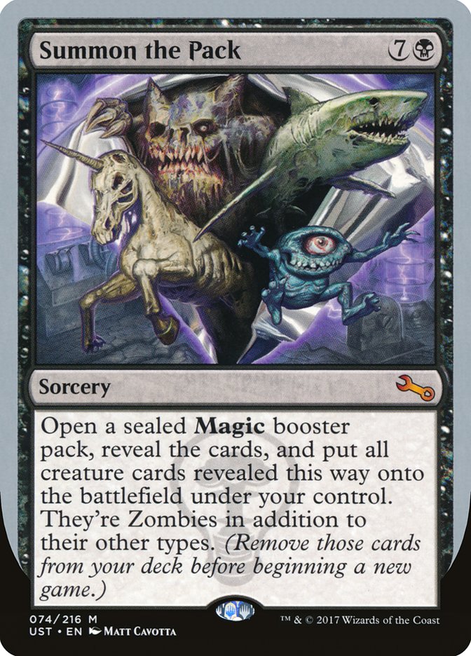 Summon the Pack 74/216 (Unstable)  - Foil | Good Games Modbury