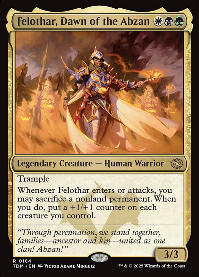 Felothar, Dawn of the Abzan 184 (Tarkir: Dragonstorm)  | Good Games Modbury