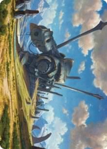Plains Art Card 62 81 62 (Art Series: Dominaria United)  | Good Games Modbury