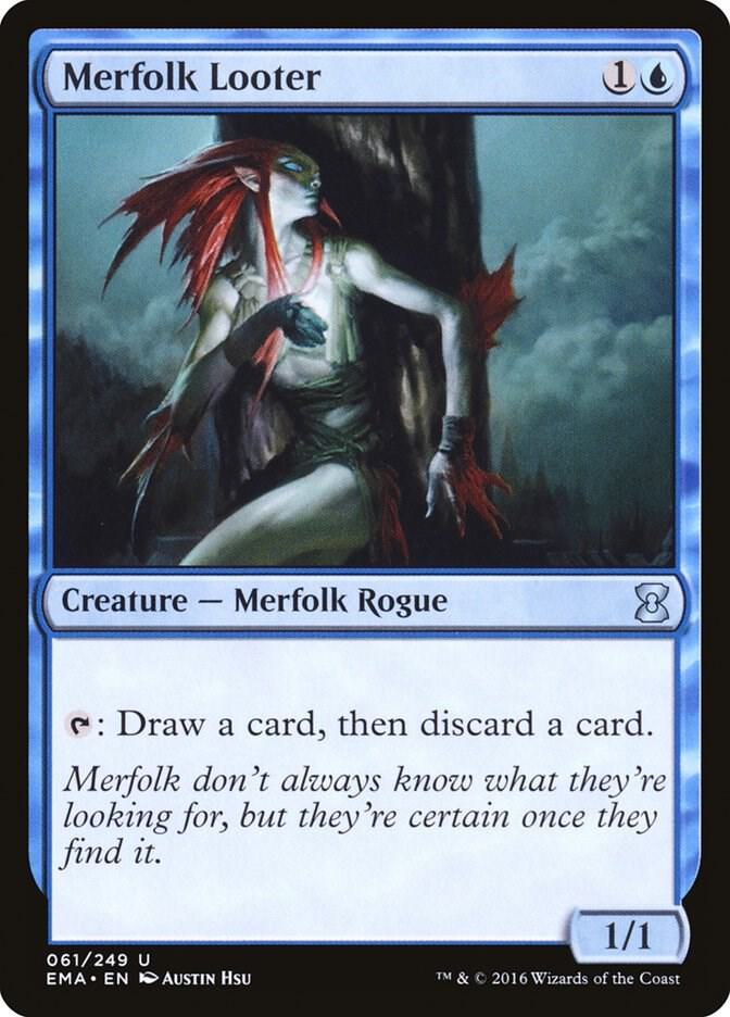 Merfolk Looter 61/249 (Eternal Masters)  - Foil | Good Games Modbury