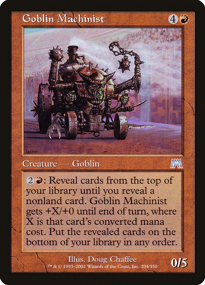 Goblin Machinist [Onslaught] | Good Games Modbury