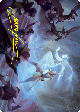 Dorothea's Retribution Art Card (Gold-Stamped Signature) [Innistrad: Crimson Vow Art Series] | Good Games Modbury