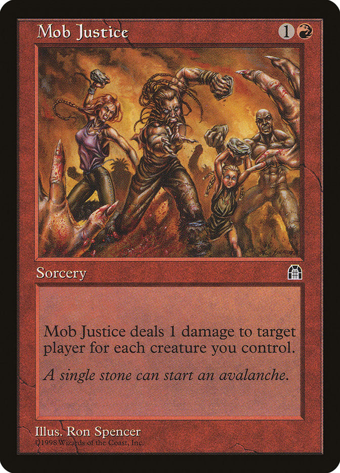Mob Justice 90/143 (Stronghold)  | Good Games Modbury