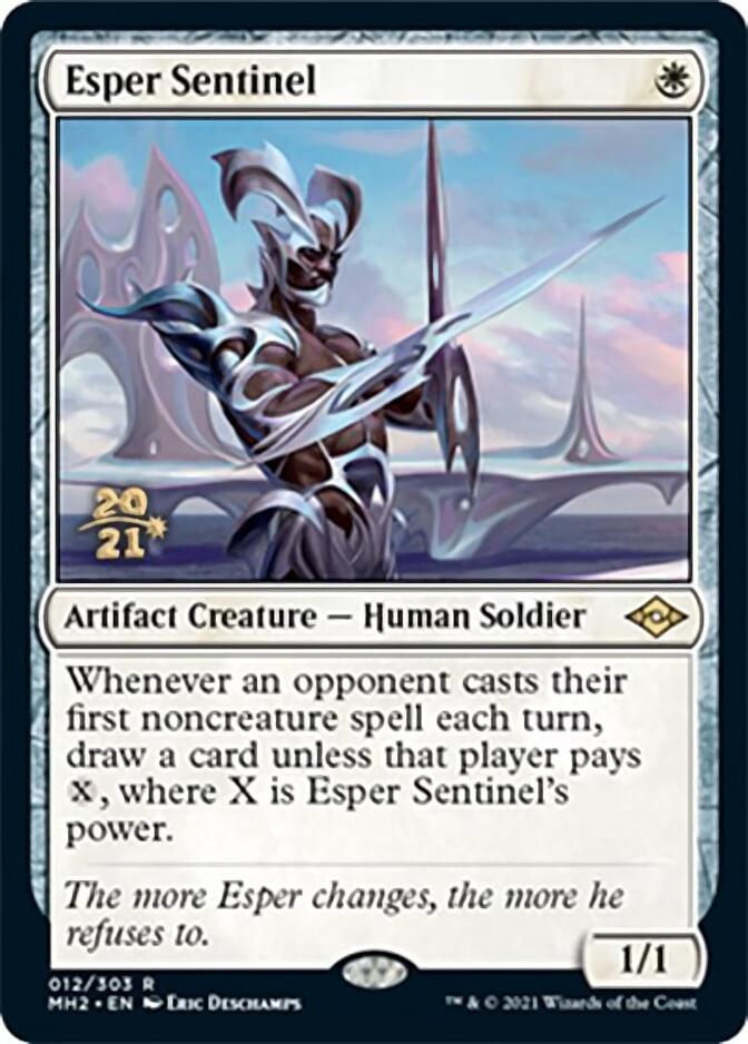Esper Sentinel [Modern Horizons 2 Prerelease Promos] | Good Games Modbury