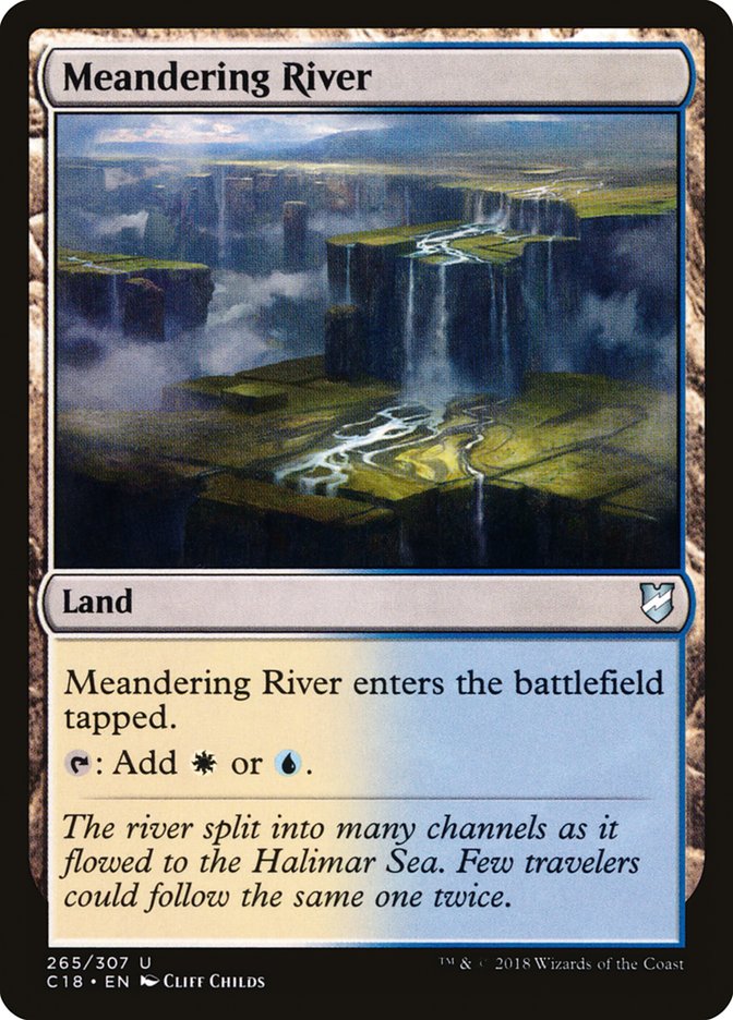 Meandering River [Commander 2018] | Good Games Modbury