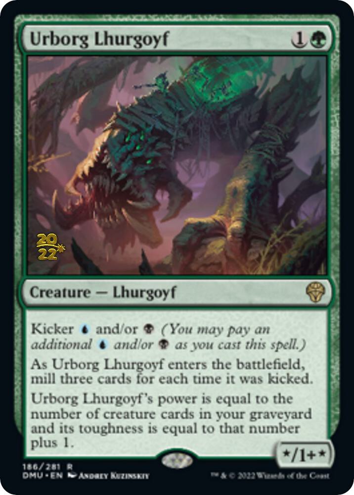 Urborg Lhurgoyf 186s/161 (Prerelease Cards)  - Foil | Good Games Modbury