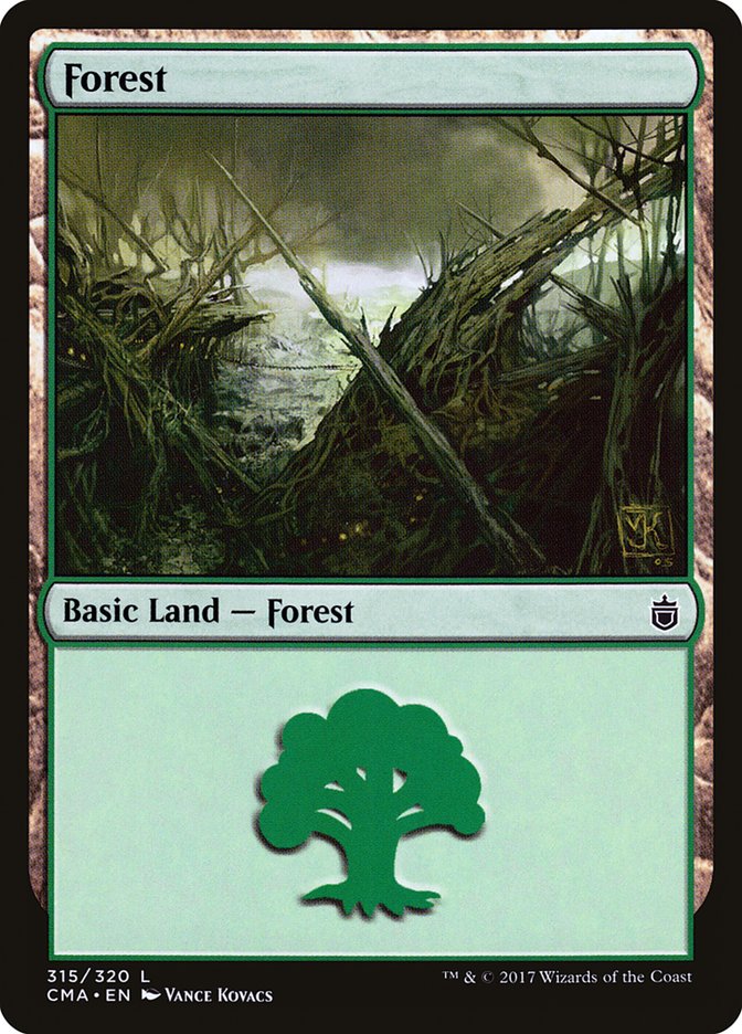 Forest (315) [Commander Anthology] | Good Games Modbury
