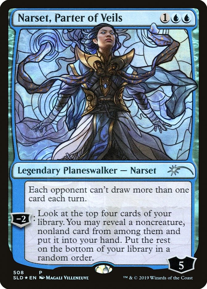 Narset, Parter of Veils (Stained Glass) [Secret Lair Drop Promos] | Good Games Modbury