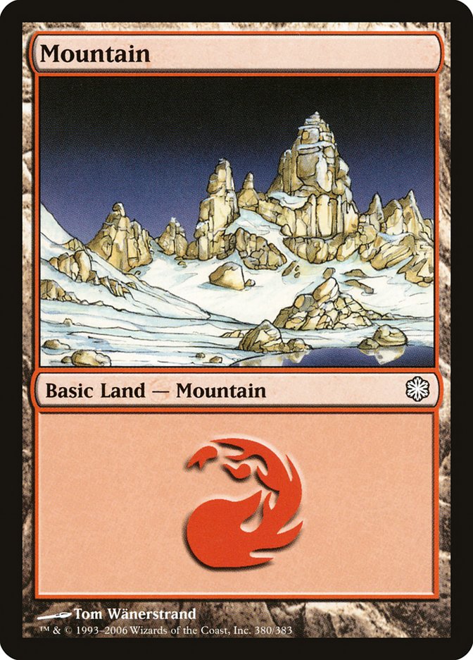 Mountain (380) [Coldsnap Theme Decks] | Good Games Modbury