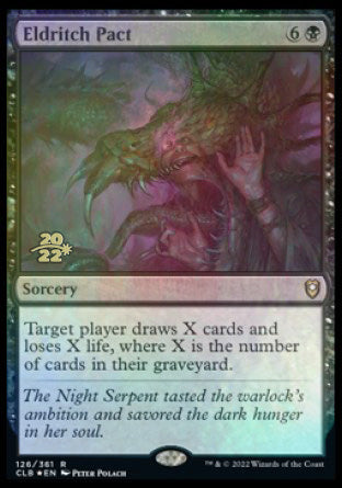 Eldritch Pact [Commander Legends: Battle for Baldur's Gate Prerelease Promos] | Good Games Modbury