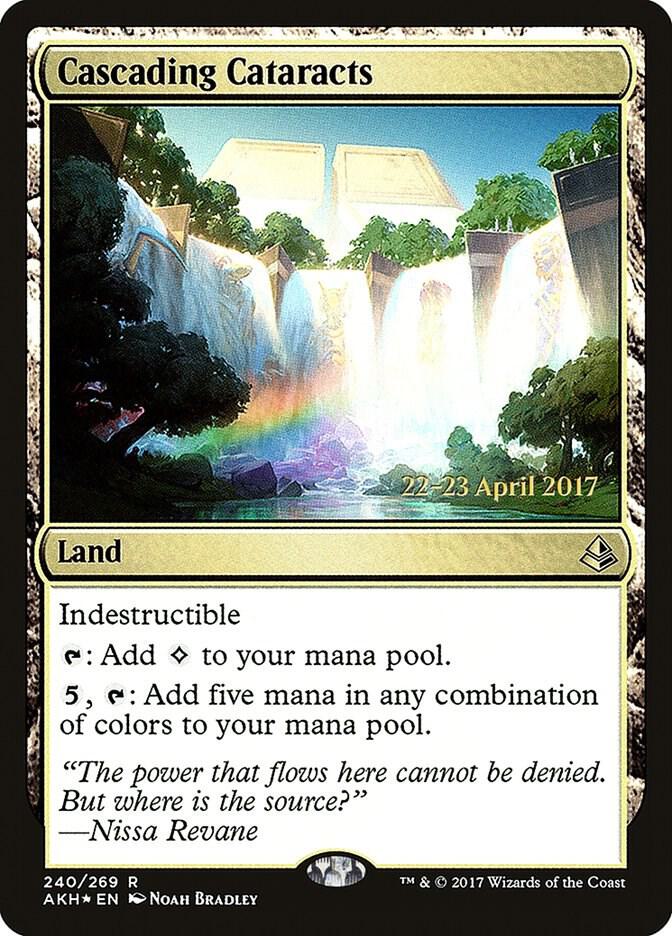 Cascading Cataracts 240s/77 (Prerelease Cards)  - Foil | Good Games Modbury